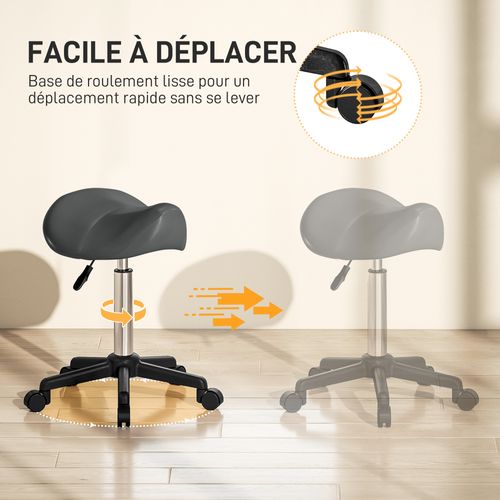 Tabouret De Massage Selle Ergonomique Hauteur Réglable