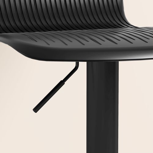 Lot De 2 Tabourets De Bar Design Réglables Pivotants