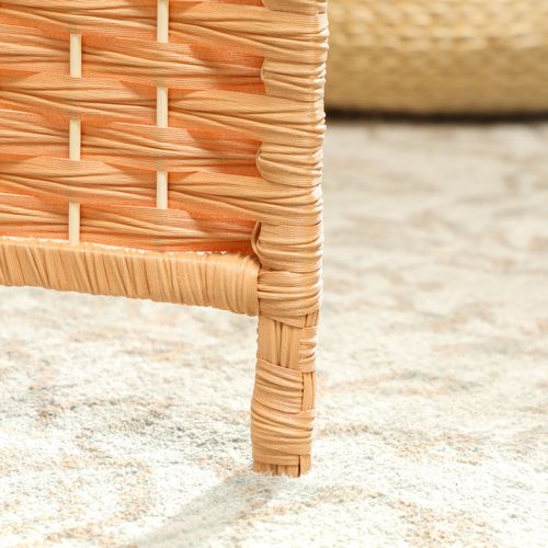 Paravent Intérieur En Bois 4 Panneaux 180 X 180 Cm Séparateur De Pièce Pliable Bois