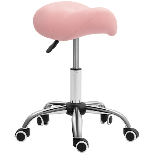 Tabouret De Massage Selle Ergonomique Hauteur Réglable Chromé
