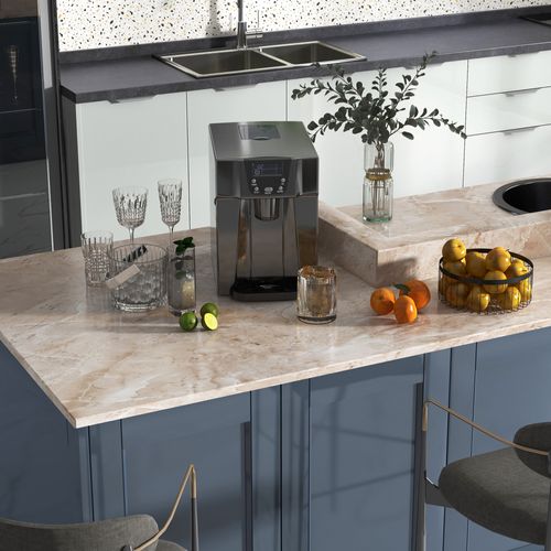 Machine à Glaçons Distributeur D'eau 2 En 1 - 130w - Noir