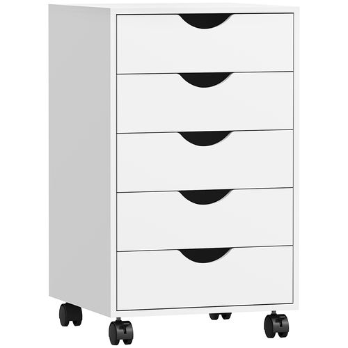 Caisson Bureau 5 Tiroirs Mobile Dim. 40x40x67cm