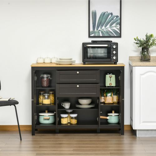 Buffet Style Classique Chic Multi-rangement Mdf