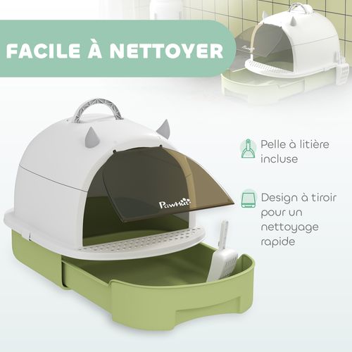 Maison De Toilette Chat Design - Nombreux Accessoires Équipements