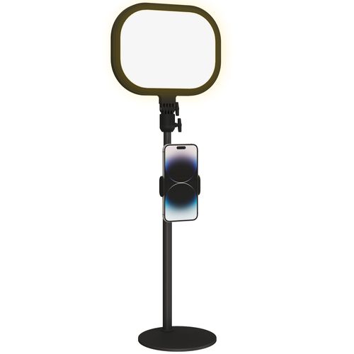 Lampe De Bureau LED Dimmable Réglable Port USB Noir