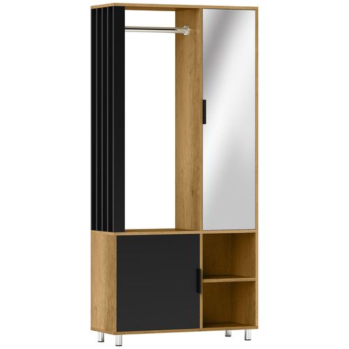 Armoire De Chambre Penderie Dressing Miroir Design Multi-rangement