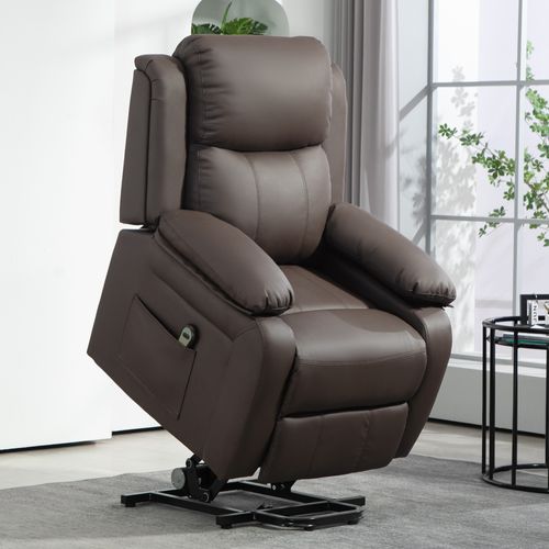 Fauteuil De Relaxation Électrique Releveur Inclinable Réglable Pu