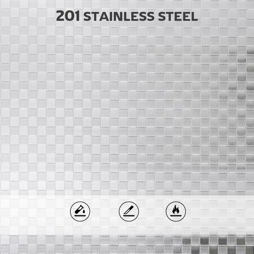 Desserte Cuisine Acier Inox 4 Niveaux 4 Roues 2 Freins 60 X 35 X 100 Cm