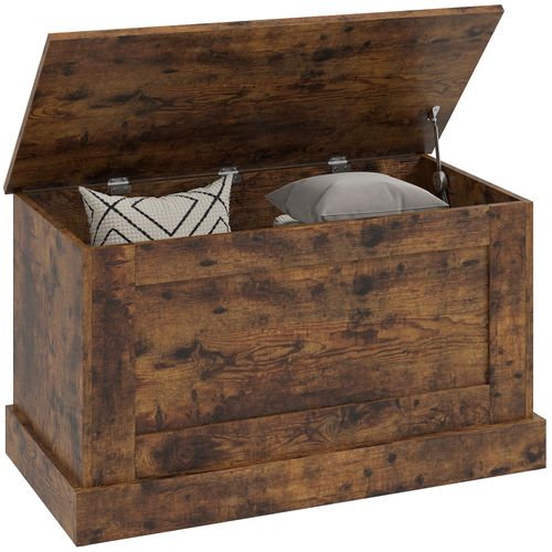 Coffre De Rangement - Coffre à Jouets En Bois 80 X 40 X 45 Cm