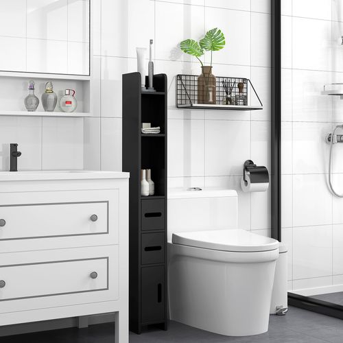 Colonne Salle De Bain H. 120 Cm - Multi-rangement