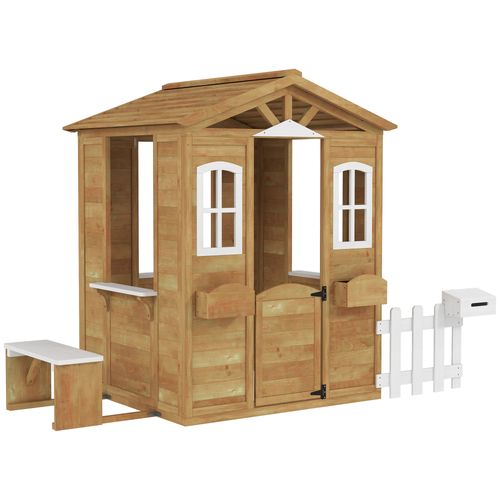 Maison De Jeux Enfant Jeu Plein Air Maisonnette Bois