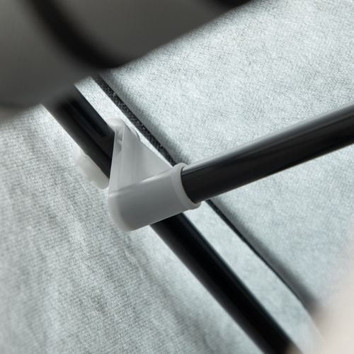 Armoire Penderie Multi-rangement - 8 Étagères, 2 Barres - Non Tissé