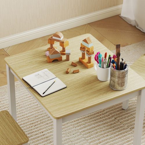 Ensemble Table Et Chaises Enfant En Bois Style Nordique