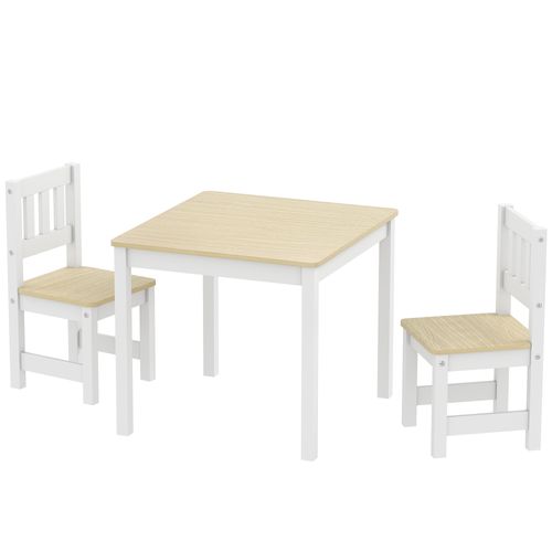 Ensemble Table Et Chaises Enfant En Bois Style Nordique