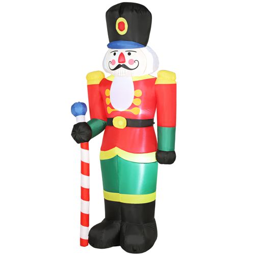 Casse-noisette Noël Gonflable H.245 Cm LED Kit Installation Complet