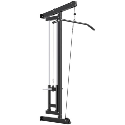 Lat Pulldown Machine Poulie Haute Et Basse - Charge Par Disques