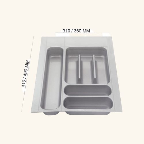 Range Couverts 5 Compartiments L 40 Cm