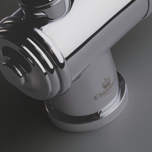 Robinet Douchette Vintage Chromé Chambord Adelin