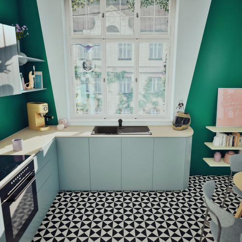 Évier Granit Noir Schock Formhaus 1 Bac 1 Égouttoir