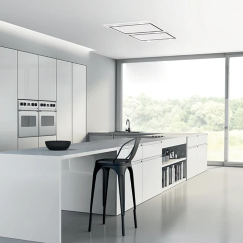 Hotte Plafond Silverline Zafire Inox 100 Cm - Sans Moteur