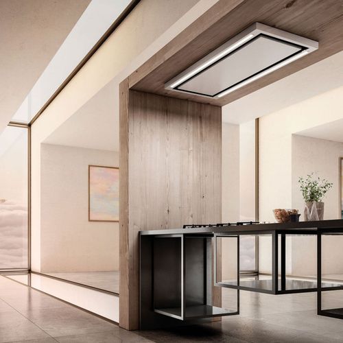 Hotte Plafond Elica Cloud Seven Inox 90cm Évacuation