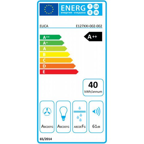 Hotte Plafond Elica Cloud Seven Inox 90cm Évacuation