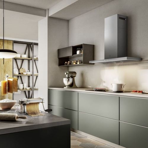 Hotte Cuisine Elica Murale Thin Inox 90 Cm