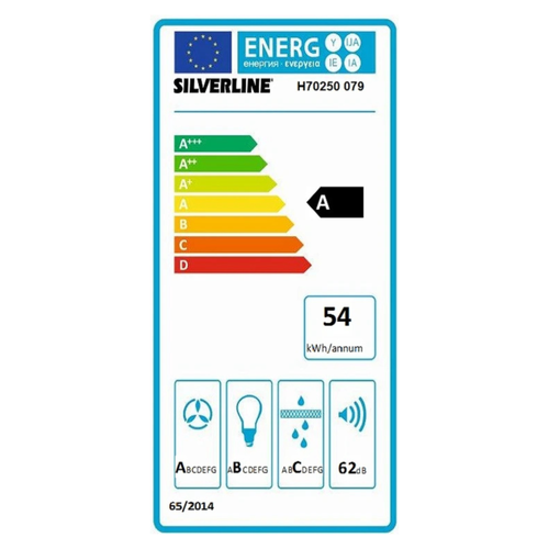 Hotte Cuisine Silverline Suspendue Neat Noir Mat 50 Cm