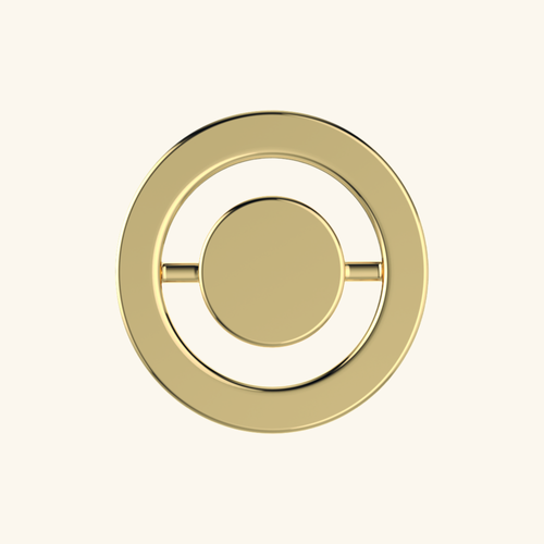 Trop Plein Rond Doré Pour Évier Villeroy et Boch