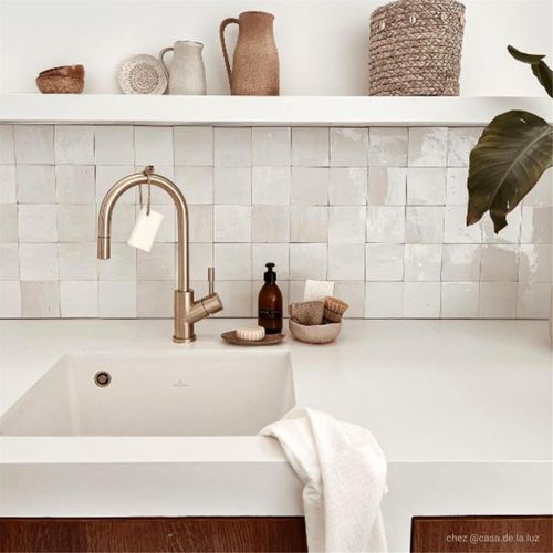 Trop Plein Rond Doré Pour Évier Villeroy et Boch