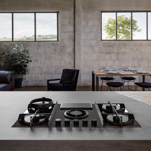 Support Wok Kit0160040 Plaque Elica Nikolatesla Flame