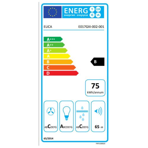 Hotte Cuisine Encastrable Fold Noir  - 90 Cm