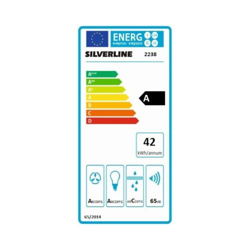 Hotte Vintage Murale Silverline Horis Beige 90 Cm