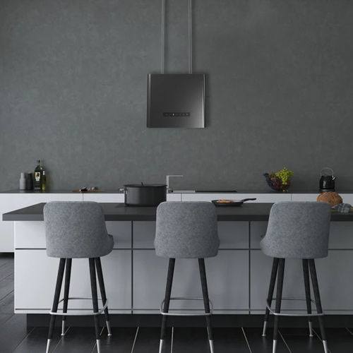 Hotte Cuisine Silverline Suspendue Braga Noir 40 Cm