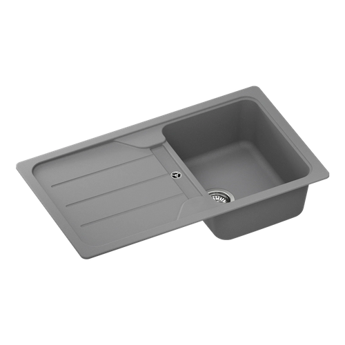 Évier Granit Gris Schock Formhaus 1 Bac 1 Égouttoir
