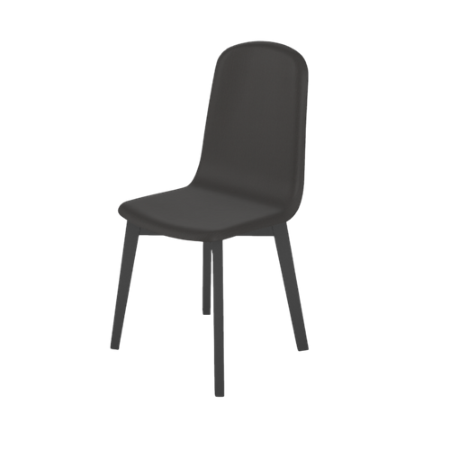 Chaise De Salle à Manger Gustave Noir Graphite