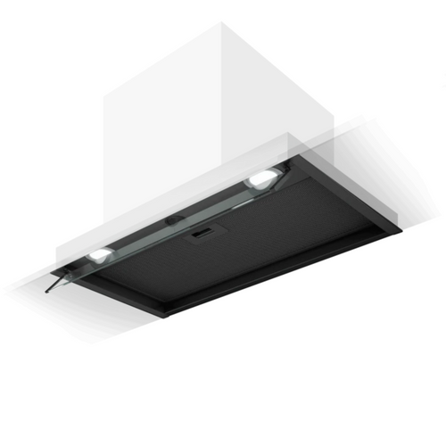 Hotte Cuisine Encastrable Elica Boxin Noir Mat 90 Cm