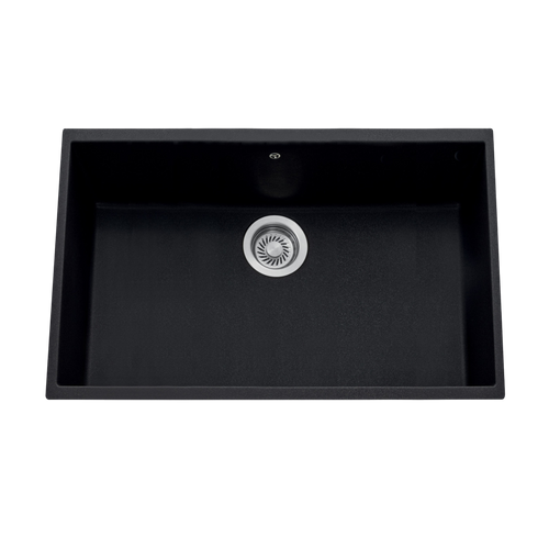 Évier Sous-plan Granit Noir Luisina Harmonie 1 Bac 774x434