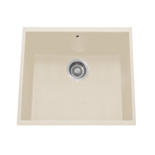 Vidage Bonde Manuelle Évier 1 Bac Granit Harmonie Chromé - Siphon Gain De Place