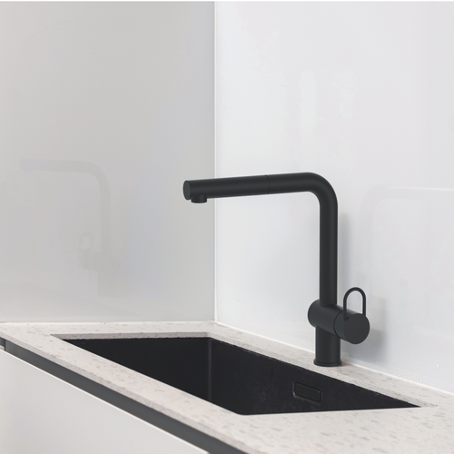 Robinet Douchette Noir Mat Loris