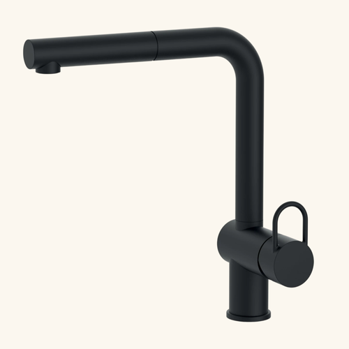 Robinet Douchette Noir Mat Loris