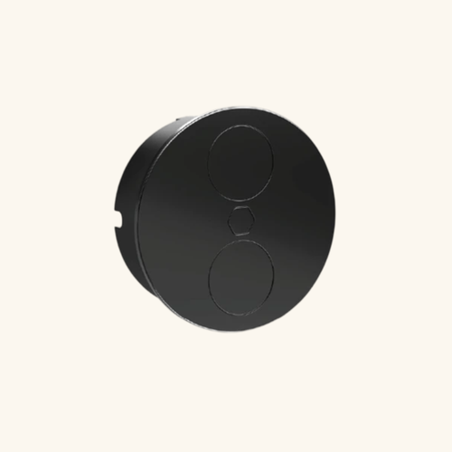 Prise Plan De Travail Orno - 1 Prise 1 USB-a Et 1 USB-c Noir Mat