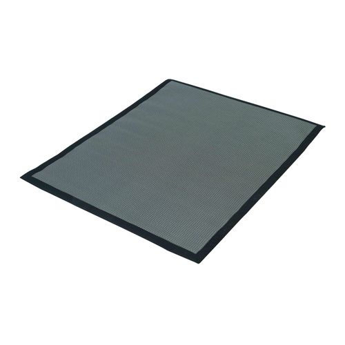 Tapis Barbecue Et Plancha En Pvc Noir 180 X 120 Cm