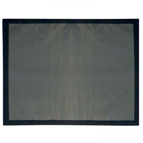 Tapis Barbecue Et Plancha En Pvc Noir 120 X 100 Cm