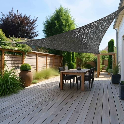 Voile D'ombrage Camouflage Triangulaire Camo