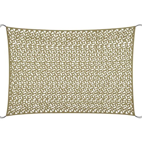 Voile D'ombrage Réversible "camouflage" 3 X 4m Vert Arcy