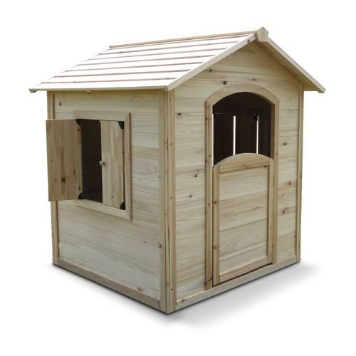 Maisonnette En Bois Pour Enfant 110 X 110 X 120 Cm Gautier