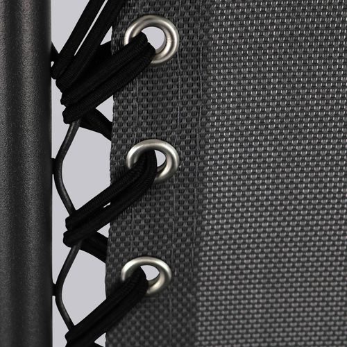 Fauteuil De Jardin Pliant Relax Noir