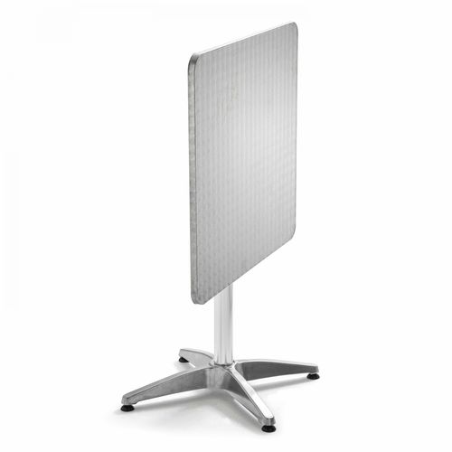 Table De Jardin Carrée En Aluminium Pliante