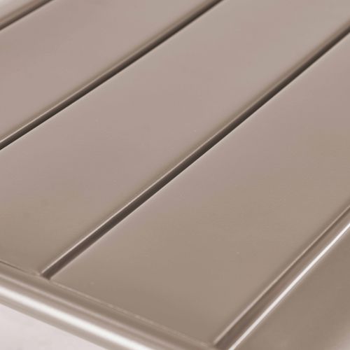 Repose Pied En Métal Taupe Palavas